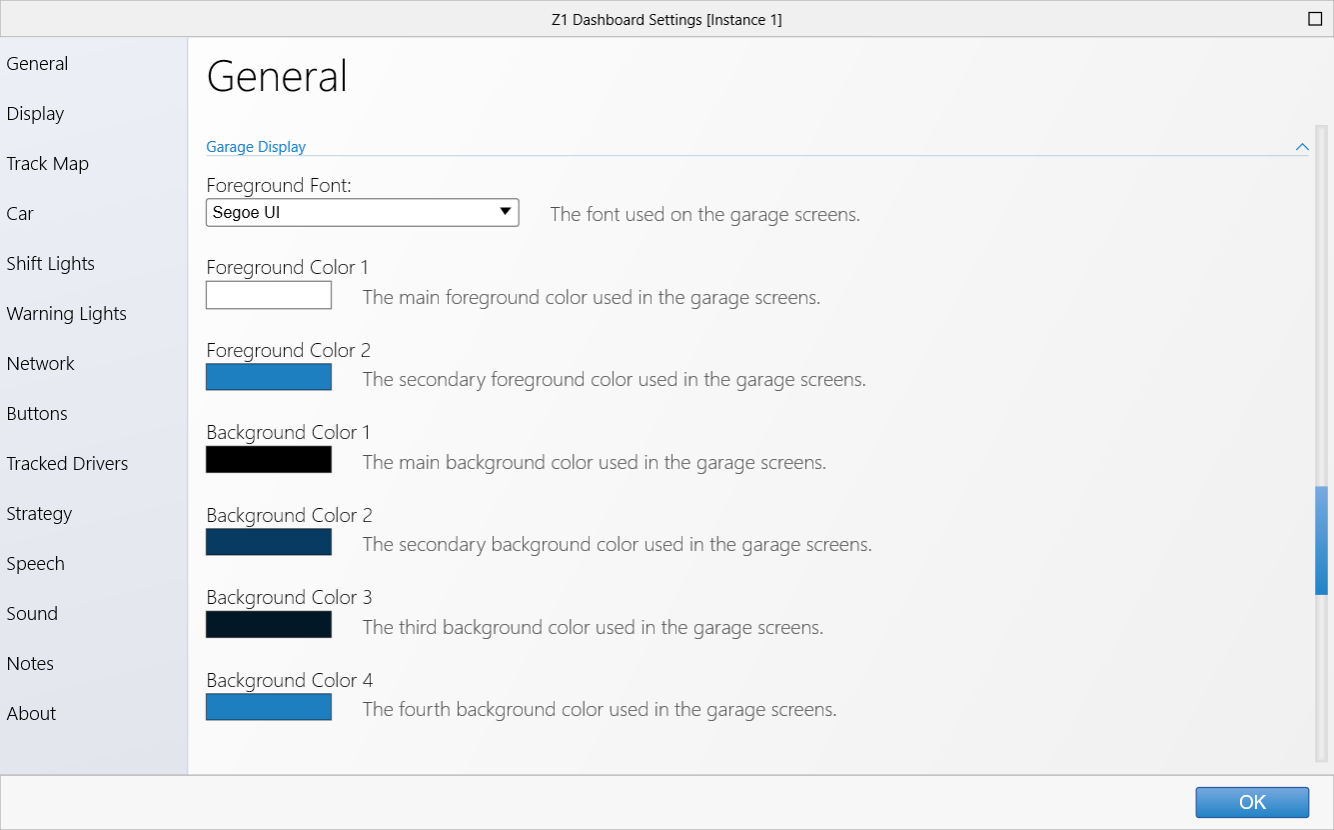 General Settings Tab